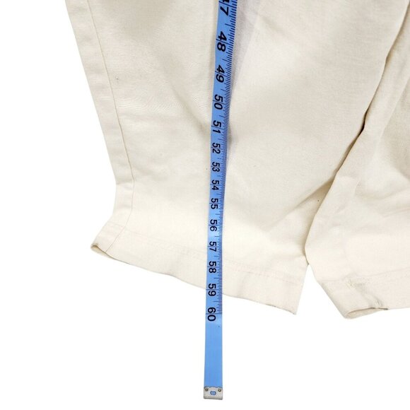 Universal Thread Womens Beige Utility Jumpsuit Overalls Short Sleeves  Size 8 - Picture 12 of 13